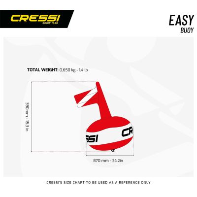 Cressi Easy Buoy Dalış Şamandırası