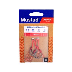 Mustad Alpha Point Alpha Light Double Asist Olta İğnesi A-ASSIST2 - Thumbnail