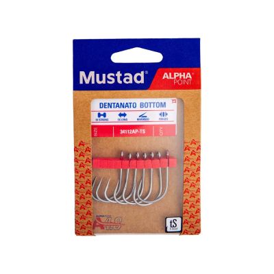 Mustad Alpha Point Dentanato Bottom 34112AP Olta İğnesi