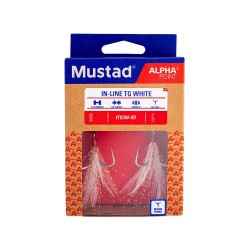 Mustad Alpha Point In-Line TG Üçlü Olta İğnesi ITG76F-WT - Thumbnail